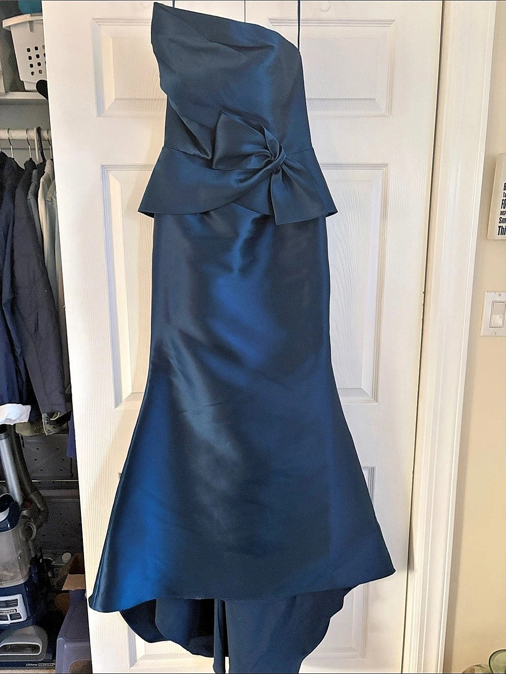 EVA Blue Maxi Dress Size 8 Like New